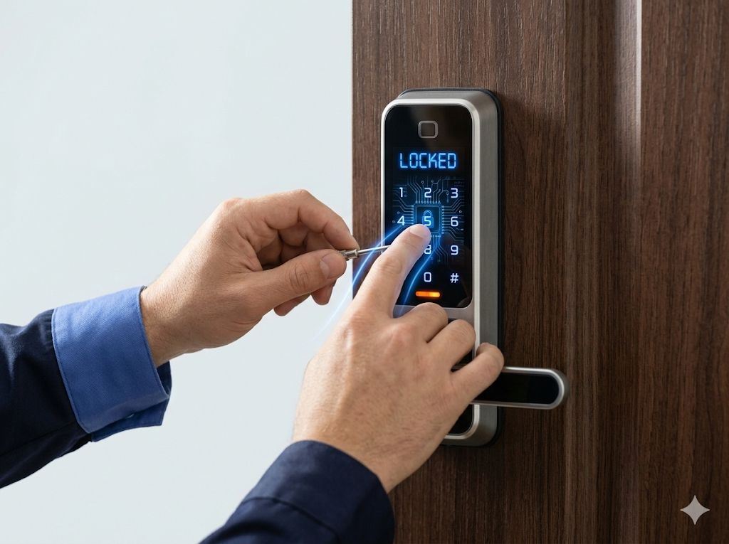 Smart lock keypad technology